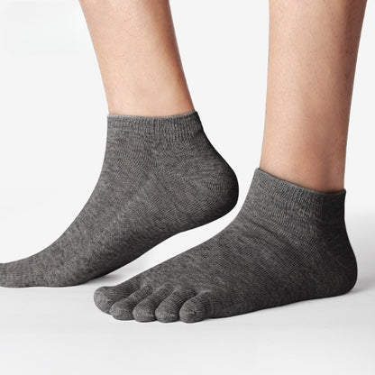 Comfort Stretch Plus Size Cotton Toe Socks Low Cut - 3 Pairs