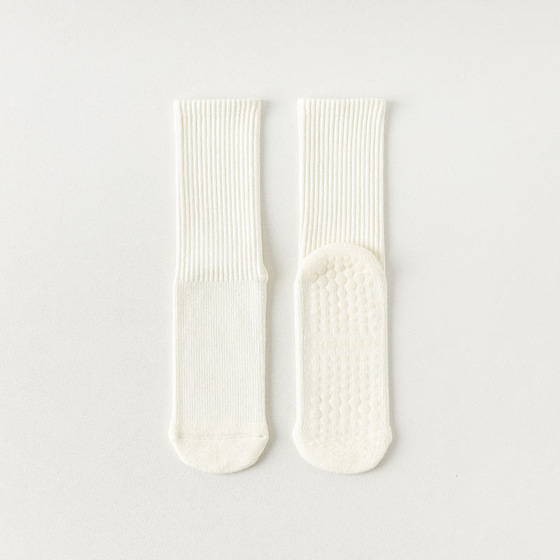 Grip Yoga Pilates Cushioned Crew Socks - 2 Pairs