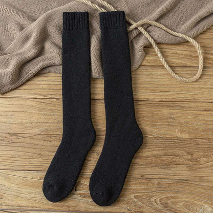 Wool Over the Calf Socks Men