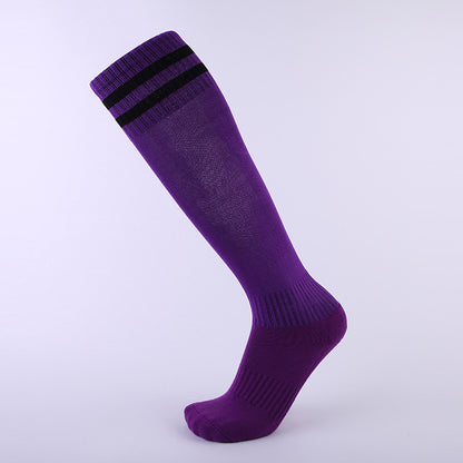Knee High Soccer Socks - 2 Pairs