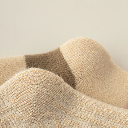 Cozy Elegance Vintage Cotton Socks - 2 Pairs