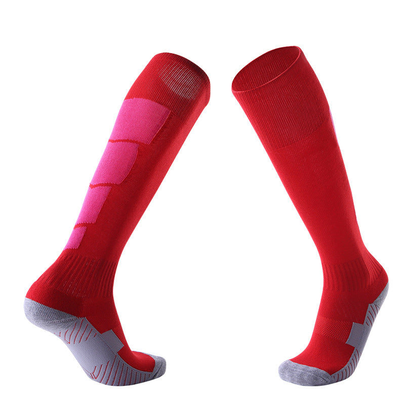Knee High Soccer Socks - 2 Pairs