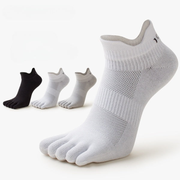 PureFit Cotton Toe Socks - 3 Pairs