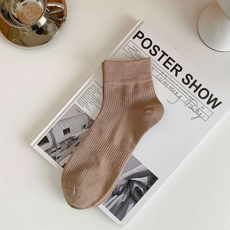 Bamboo Ankle Socks - 5 Pairs