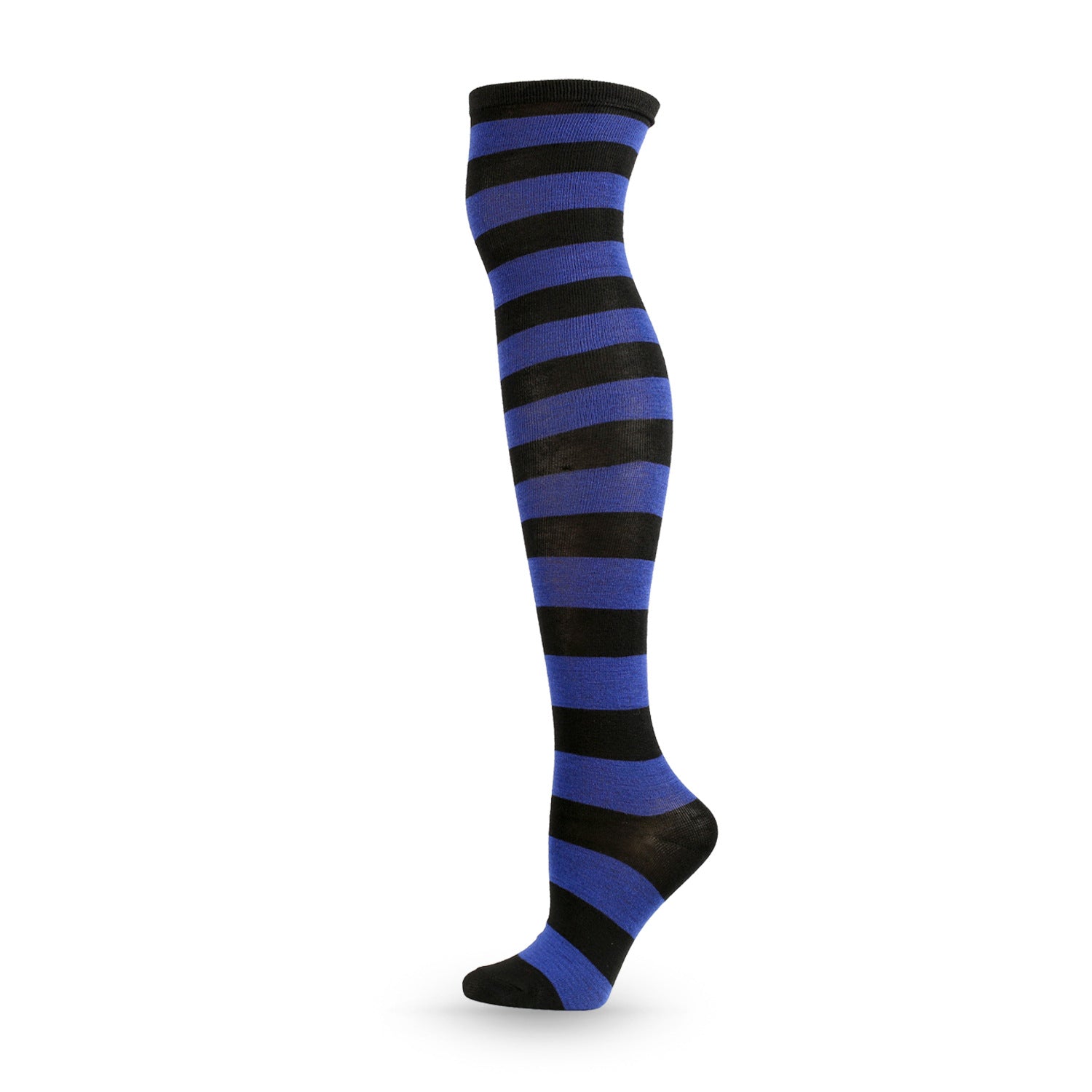 Over The Knee Long Stockings Cosplay Socks Stripe Women - 3 Pairs