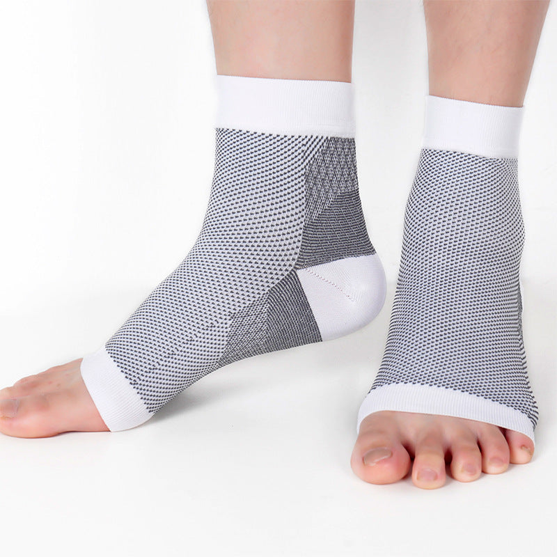 Ankle Compression Sleeves Socks Open Toe - 3 Pairs