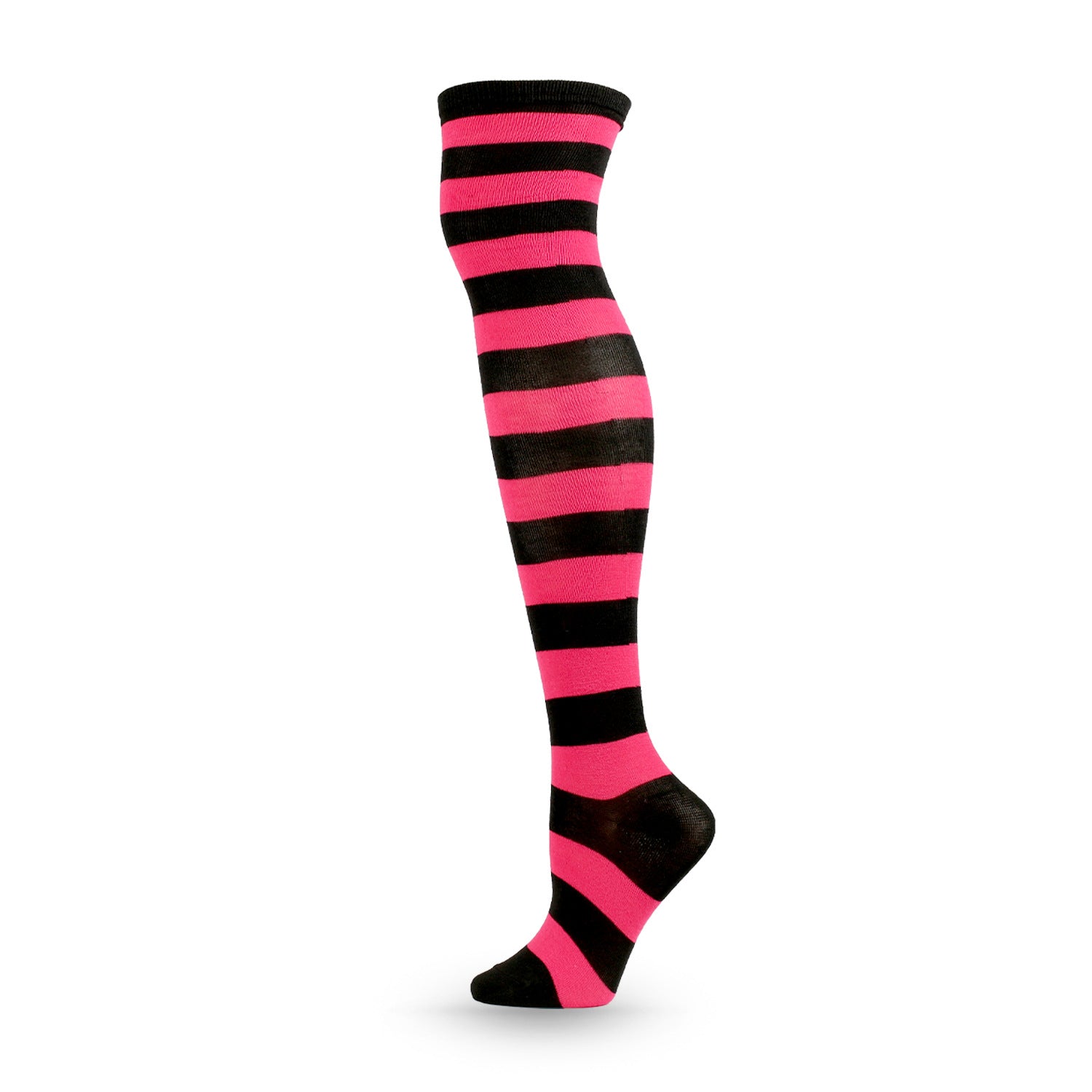 Over The Knee Long Stockings Cosplay Socks Stripe Women - 3 Pairs