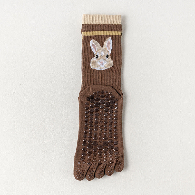 Paw Grip Toe Socks - 3 Pairs