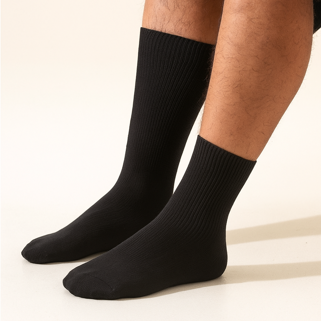 Bamboo Comfort Diabetic Loose Top Socks - 3 Pairs
