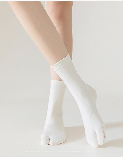 Women’s Two-Toe Tabi Socks – Comfortable Everyday Essential - 3 Pairs