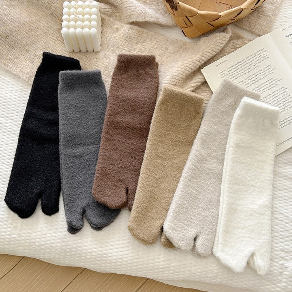 Cozy Touch Coral Fleece Lounge Socks - 3 Pairs