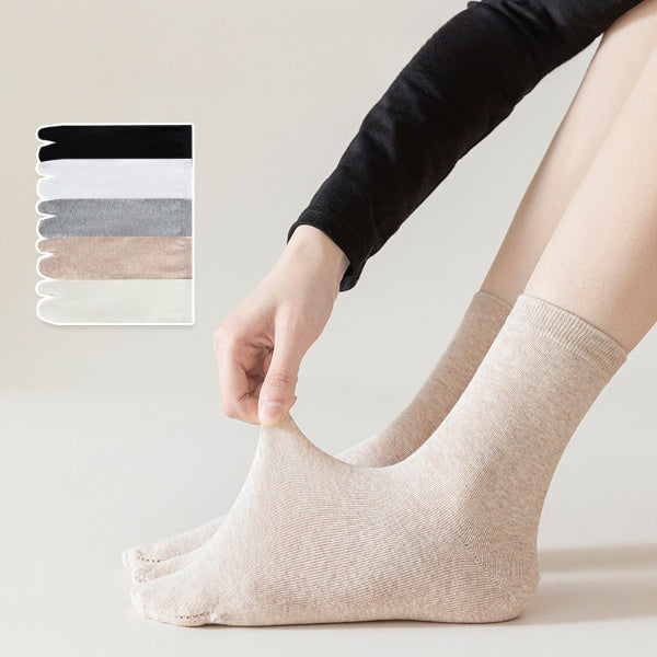 Women’s Two-Toe Tabi Socks – Comfortable Everyday Essential - 3 Pairs