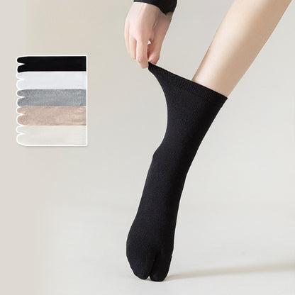 Women’s Two-Toe Tabi Socks – Comfortable Everyday Essential - 3 Pairs