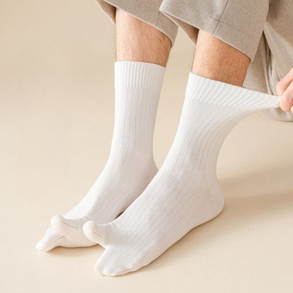 Classic Comfort Men’s Cotton Split Toe Socks - 3 Pairs