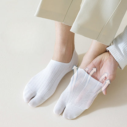 Comfort Fit Men’s Tabi Low Cut Socks - 3 Pairs