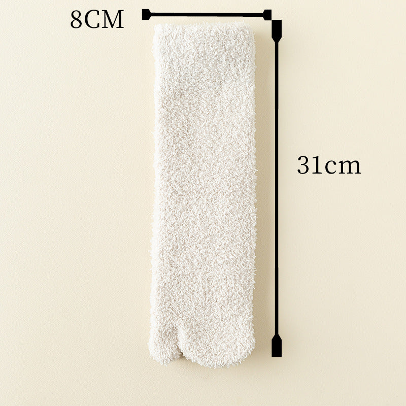 Cozy Touch Coral Fleece Lounge Socks Women - 3 Pairs