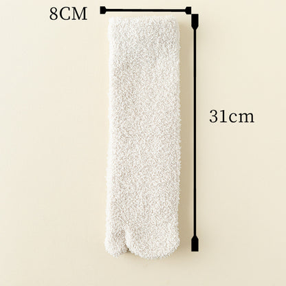 Cozy Touch Coral Fleece Lounge Socks Women - 3 Pairs