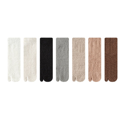 Cozy Touch Coral Fleece Lounge Socks Women - 3 Pairs