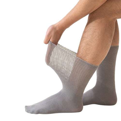 Bamboo Comfort Diabetic Loose Top Socks - 3 Pairs