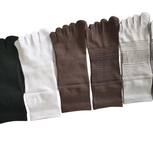 CoolMax Performance Ankle Five Toe Socks - 3 Pairs