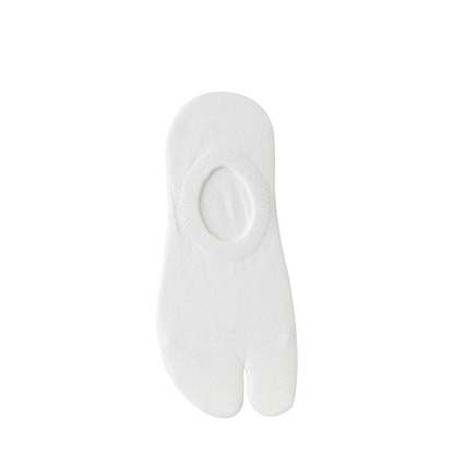 Women’s Split Toe No-Show Socks – Breathable Cotton Comfort - 3 Pairs