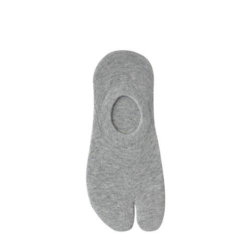 Women’s Split Toe No-Show Socks – Breathable Cotton Comfort - 3 Pairs