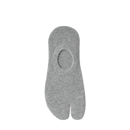 Women’s Split Toe No-Show Socks – Breathable Cotton Comfort - 3 Pairs