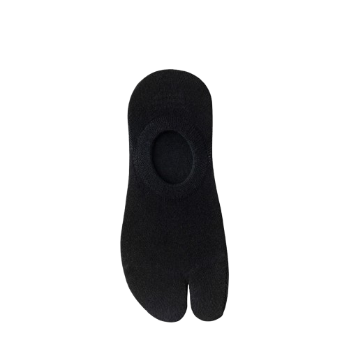 Women’s Split Toe No-Show Socks – Breathable Cotton Comfort - 3 Pairs