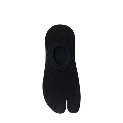 Women’s Split Toe No-Show Socks – Breathable Cotton Comfort - 3 Pairs
