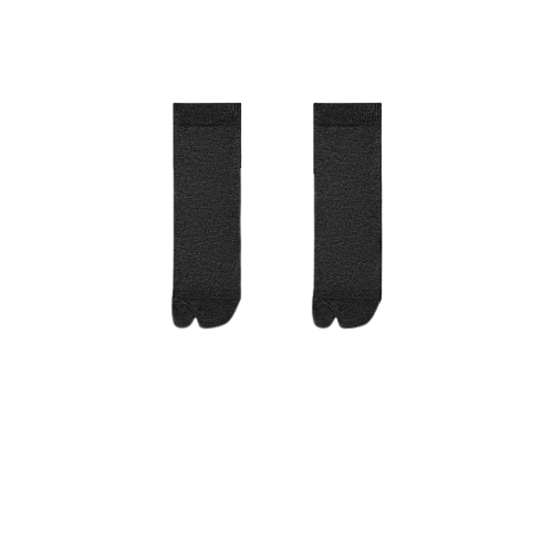 Men’s Split Toe Crew Socks – Breathable Cotton Comfort - 3 Pairs