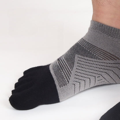 Unisex Wool Five Toe Ankle Socks – Warm, Breathable &amp; Anti-Odor - 3 Pairs