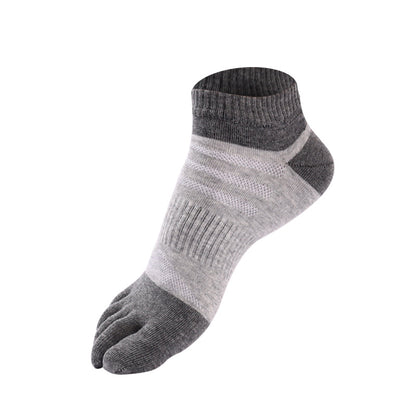 Men’s Everyday Comfort Cotton Toe Socks - 3 Pairs
