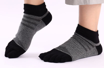 Men’s Everyday Comfort Cotton Toe Socks - 3 Pairs