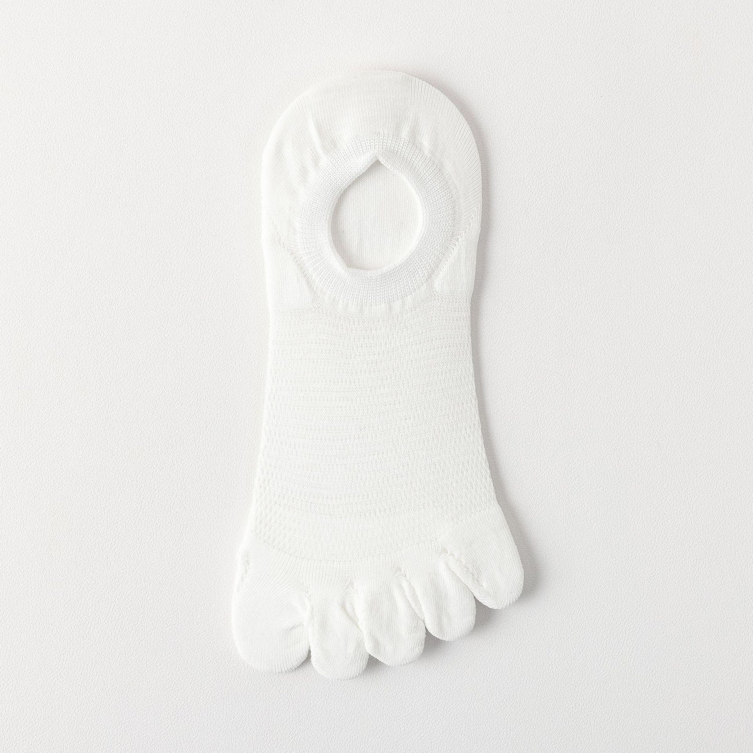 Men’s Breathable Cotton Five Toe No Show Socks – Anti-Slip Liner - 3 Pairs