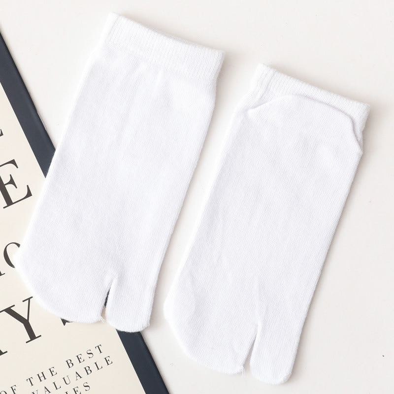 Women’s Split Toe Ankle Socks – Soft Cotton, Breathable &amp; Stylish - 3 Pairs