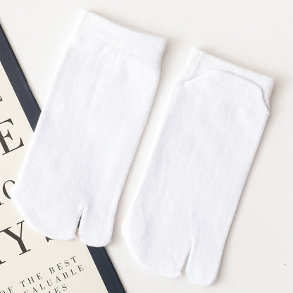 Women’s Split Toe Ankle Socks – Soft Cotton, Breathable &amp; Stylish - 3 Pairs