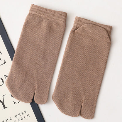 Women’s Split Toe Ankle Socks – Soft Cotton, Breathable &amp; Stylish - 3 Pairs