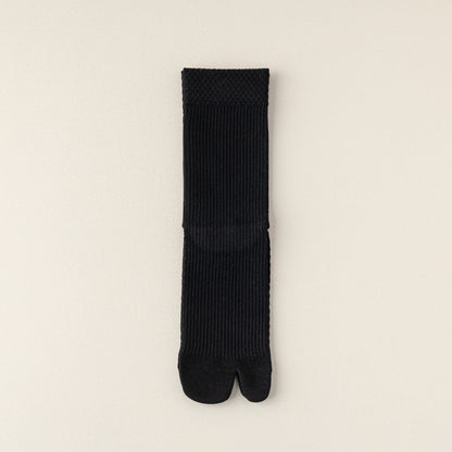 Women’s Cotton Split Toe Socks – Soft Breathable Tabi Two Toe Socks for Women - 3 Pairs