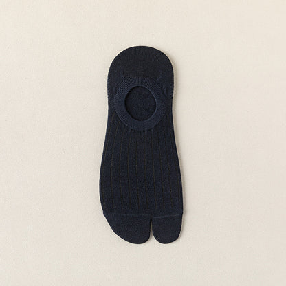 Comfort Fit Men’s Tabi Low Cut Socks - 3 Pairs