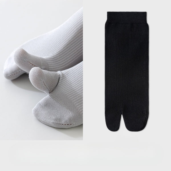 Women’s Two-Toe Tabi Ankle Socks – Comfortable Everyday Essential - 3 Pairs