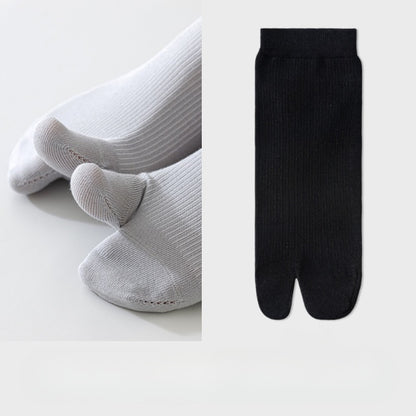 Women’s Two-Toe Tabi Ankle Socks – Comfortable Everyday Essential - 3 Pairs