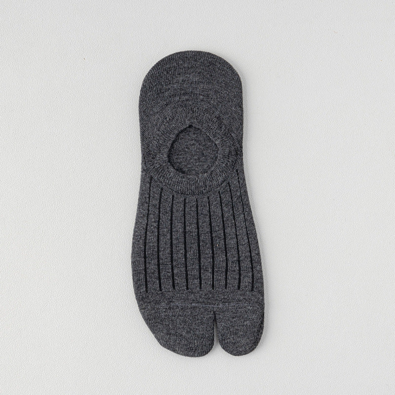 Women’s Cotton Tabi No Show Socks - 3 Pairs