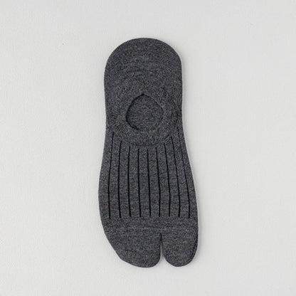 Women’s Cotton Tabi No Show Socks - 3 Pairs