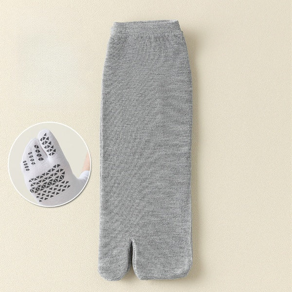 Non-Slip Two Toe Socks - 3 Pairs