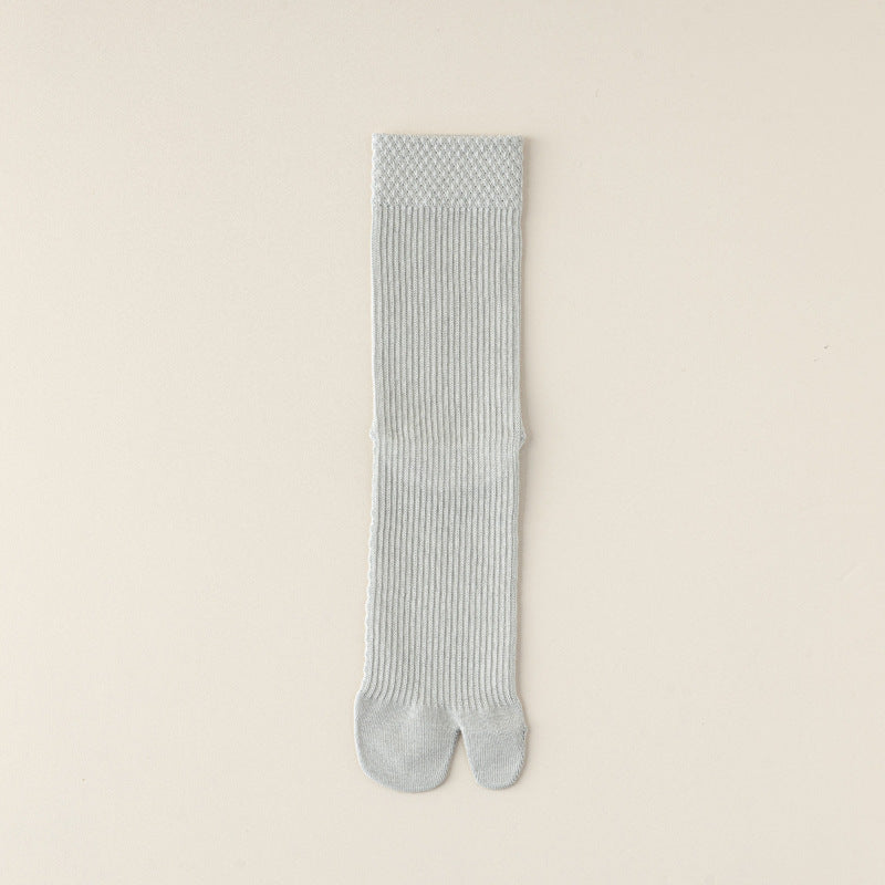 Women’s Cotton Split Toe Socks – Soft Breathable Tabi Two Toe Socks for Women - 3 Pairs