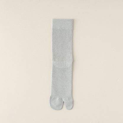 Women’s Cotton Split Toe Socks – Soft Breathable Tabi Two Toe Socks for Women - 3 Pairs