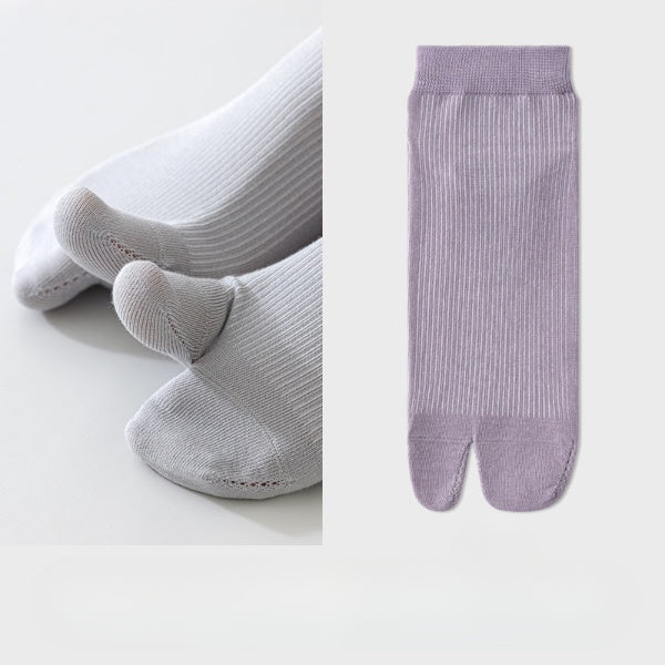 Women’s Two-Toe Tabi Ankle Socks – Comfortable Everyday Essential - 3 Pairs