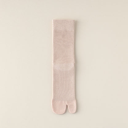 Women’s Cotton Split Toe Socks – Soft Breathable Tabi Two Toe Socks for Women - 3 Pairs