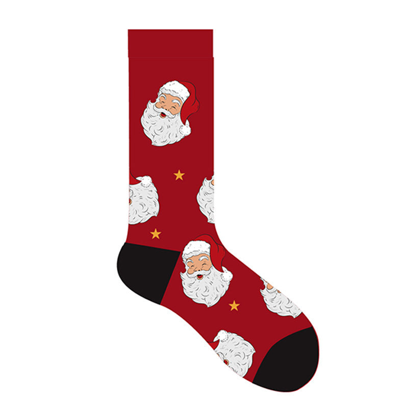 Christmas Cheer Crew Socks – Festive Holiday Collection - 2 Pairs