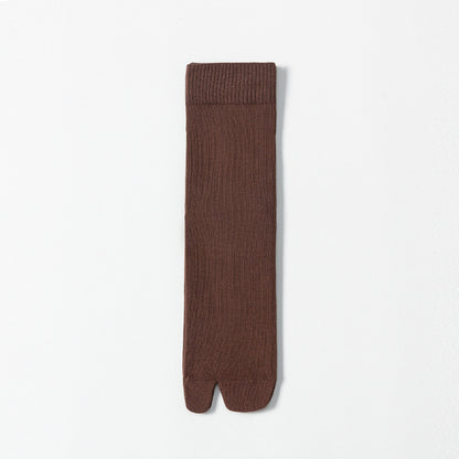 Classic Comfort Men’s Cotton Split Toe Socks - 3 Pairs